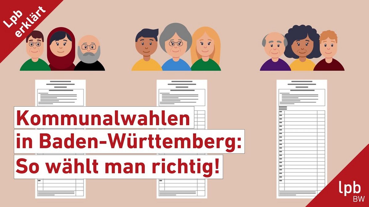 Kommunalwahlen in Baden-Württemberg: So wählt man richtig!